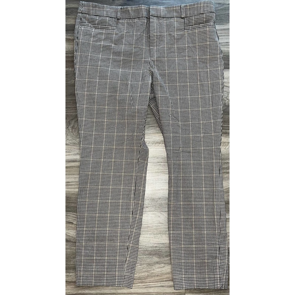 Banana Republic Sloan Pants in Plaid